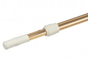0.8mm Ridged Telescopic Pole (Gold)